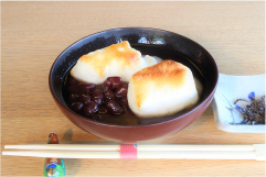 丹波大納言焼き餅ぜんざい